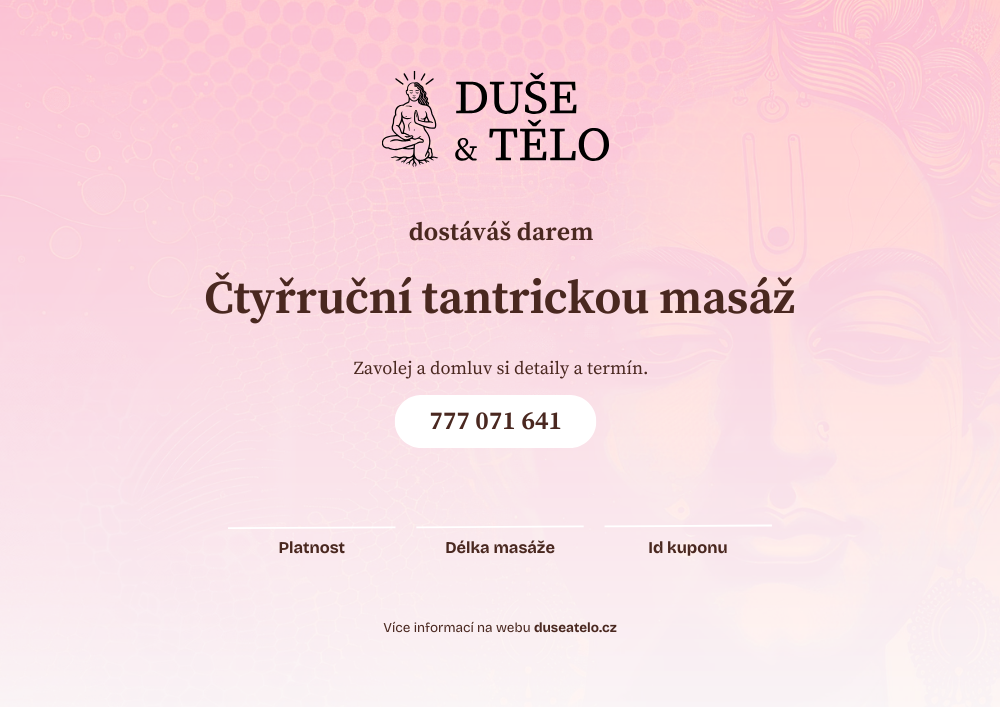 Čtyřruční tantrická masáž